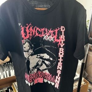 Uncivilxx Dirty Rotten Sinners Love In Hell T-shirt Size Large